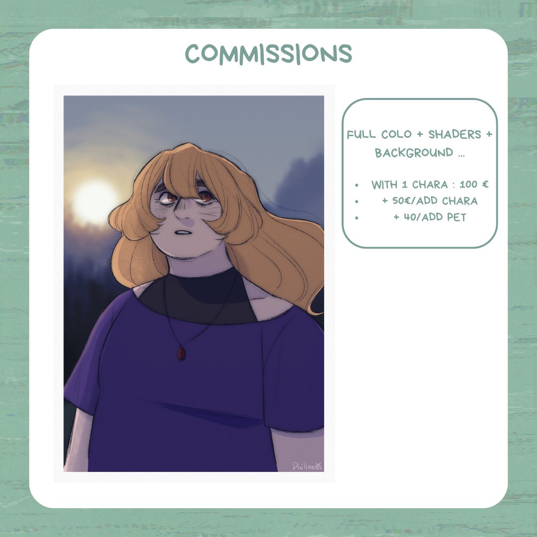 Yuka_Papillon's tweet photo. I am (finaly) opening commissions !

(RTs / Sharings would be greatly appreciated) https://t.co/5yA3nOxHR9