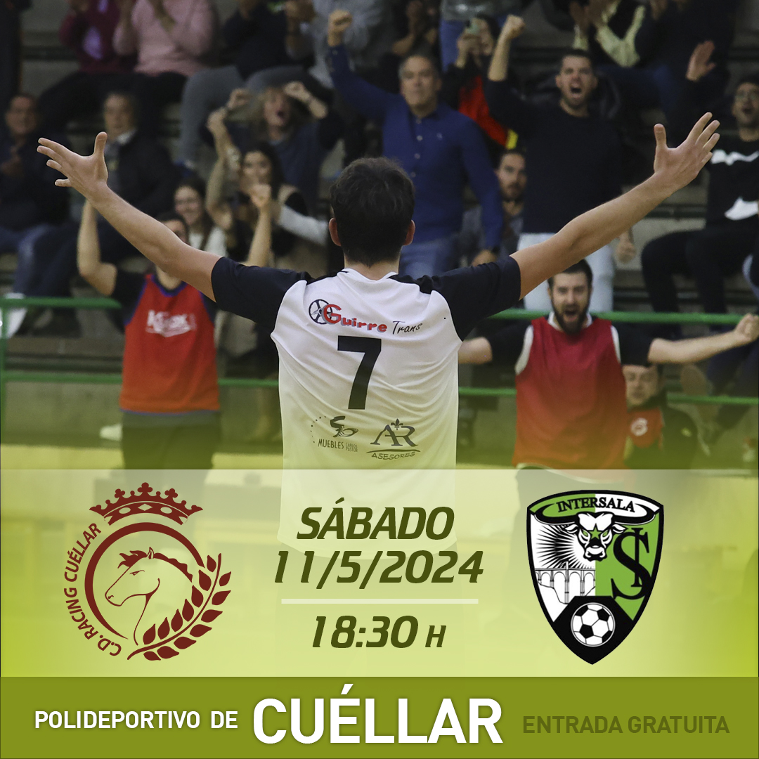 rcuellarfs's tweet photo. ¿Lo celebramos juntos?
Hoy jugamos el último partido de Liga 23/24 y queremos celebrar el ascenso a #TerceraDivisiónFS acabando la temporada invictos en #Cuéllar (10 victorias y 1 empate). ¿Nos acompañas?
🏆 #PrimeraRegionalFS
1/5/2024 | 18:30 h
Racing Cuéllar - InterSala https://t.co/BflXQsSoI5