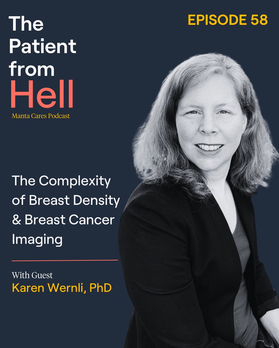 manta_cares's tweet photo. Dr. Karen Wernli is back on the Patient from Hell podcast to discuss her @PCORI funded research! https://t.co/UaY94EET3R

Project discussed: https://t.co/hbJINDmxfm

#meded #medtwitter #breastcancer https://t.co/idK4hq5IqV