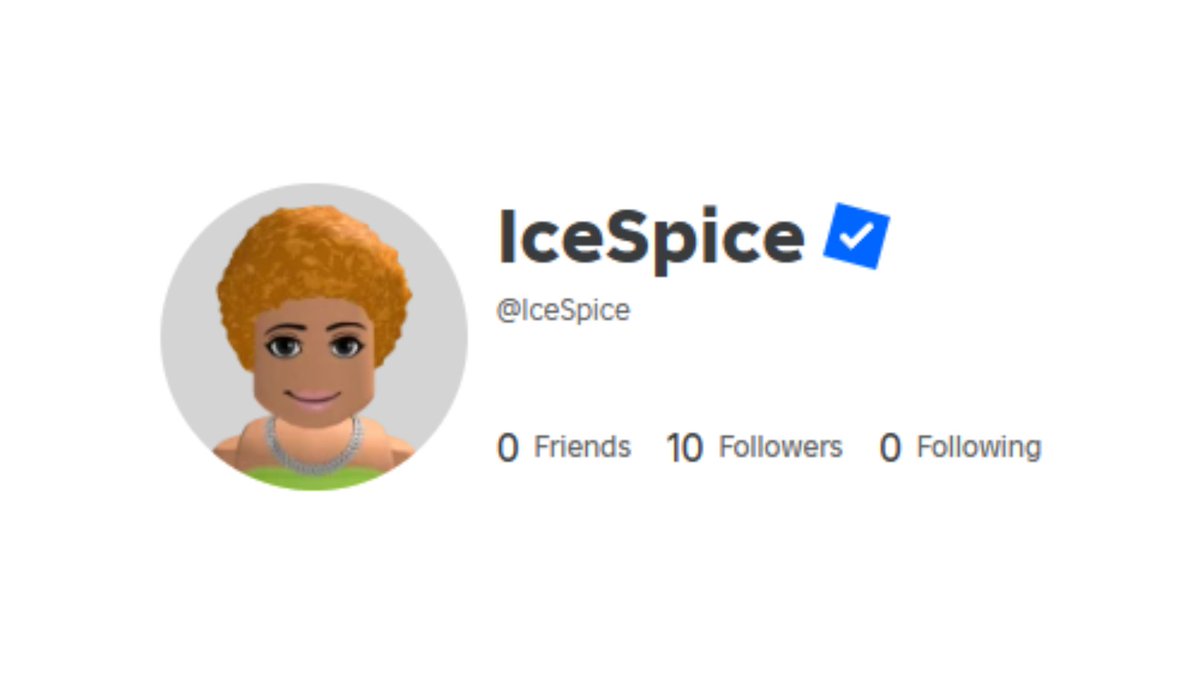 Ice Spice has joined Roblox.