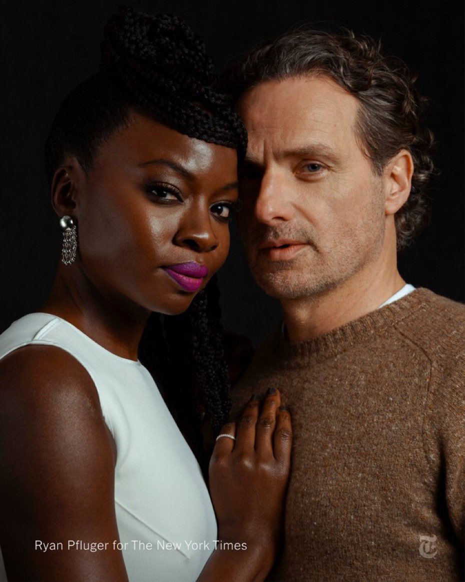 Our lovelies still setting the standard ❤️ #RickGrimes #MichonneGrimes #TWD #Richonne #AndrewLincoln #DanaiGurira #TOWL #KingandQueenoftheZA