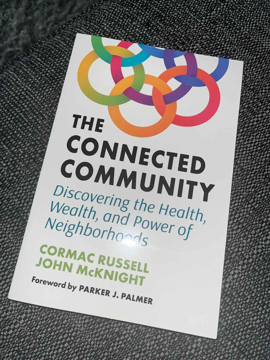 I finally got my hands on a copy of The Connected Community Thank you @CormacRussell