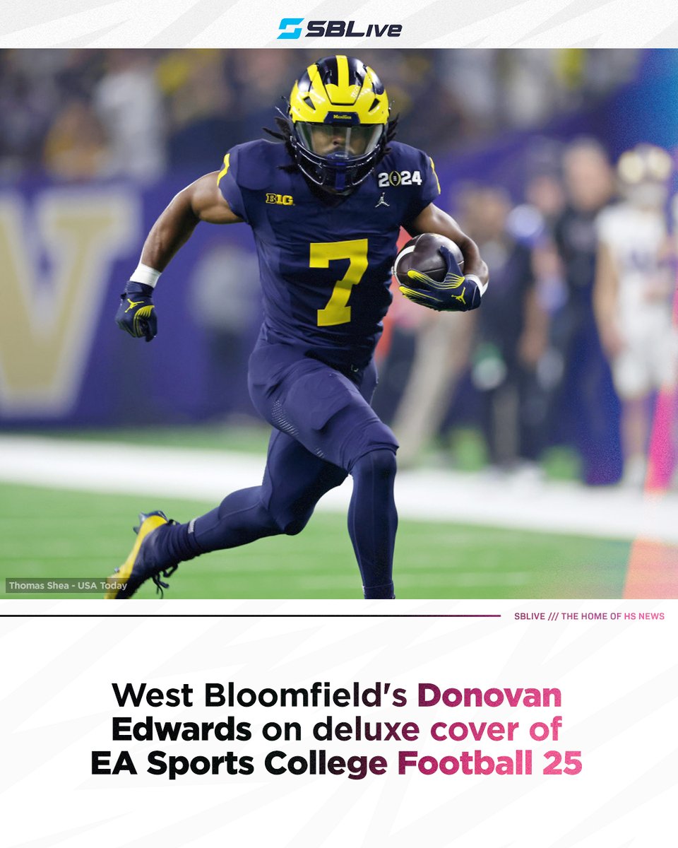 Former 5⭐️ @DEdwards__ won a national championship and will be on one of the most anticipated video game covers of the century all in the same year 🎮〽️ highschool.athlonsports.com/michigan/2024/…