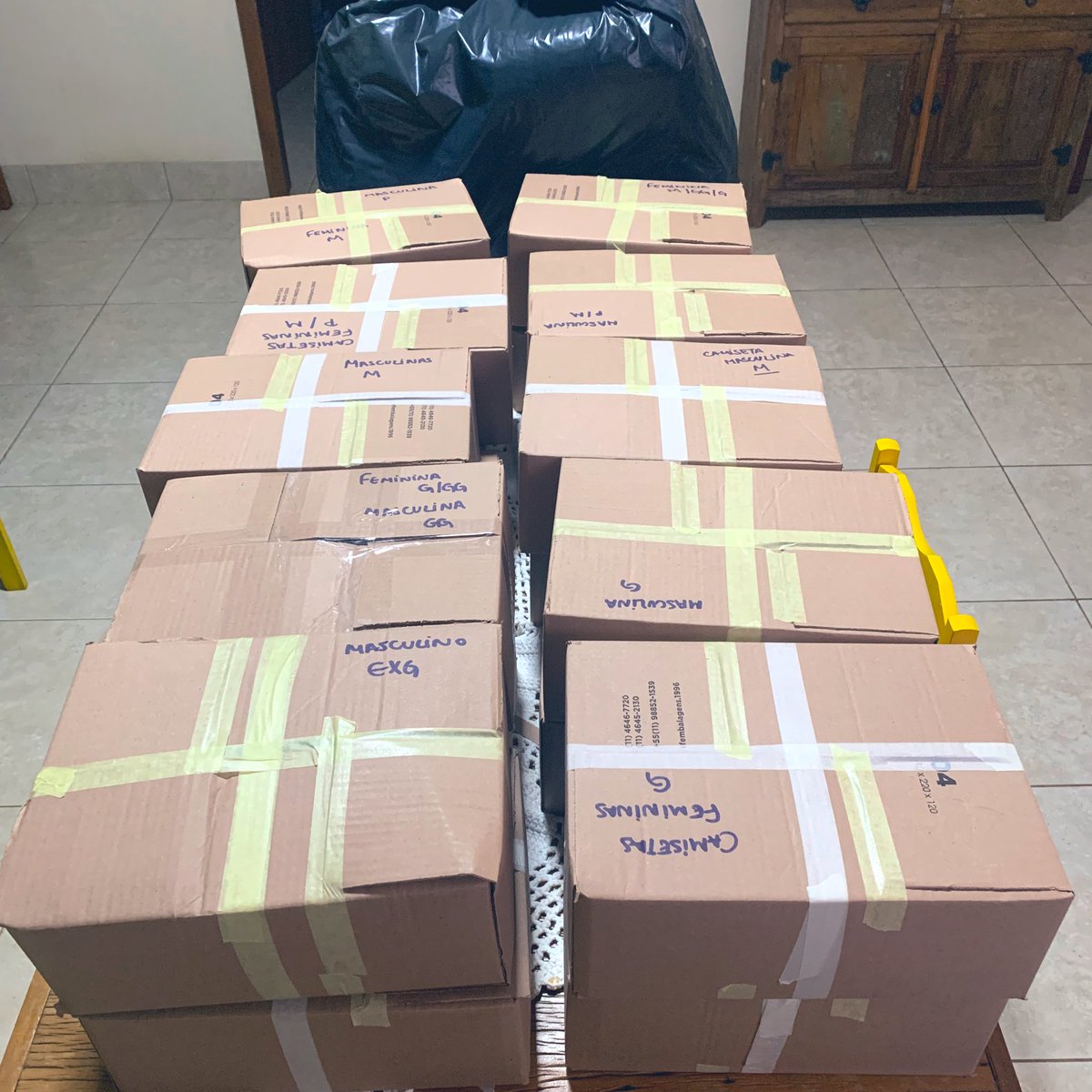IgnacioMontanha's tweet photo. + de 700 camisetas enviadas pro RS #vp97 https://t.co/cbg8kSg3LY