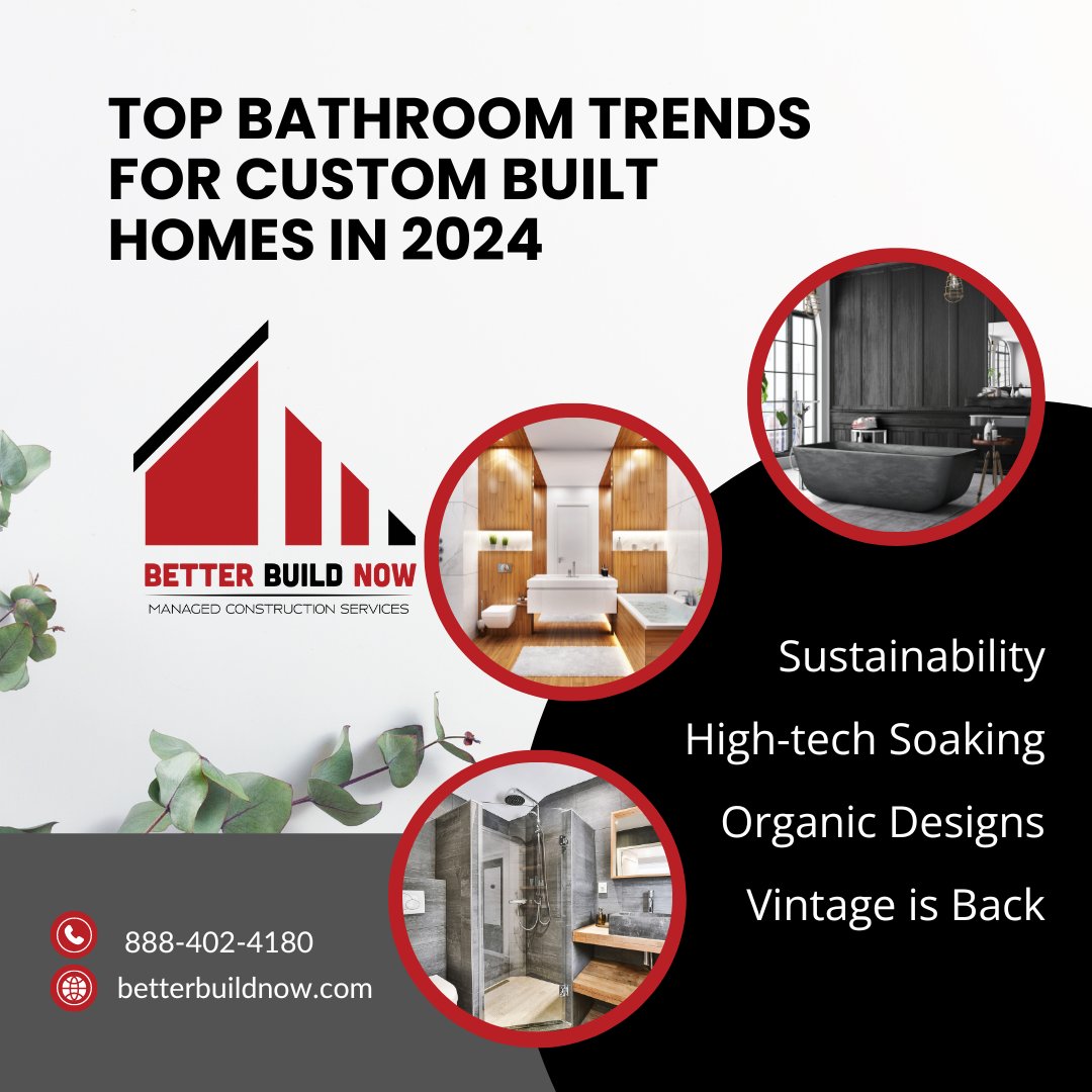 We are seeing some big trends regarding features and aesthetics requested for bathroom features in custom-built homes. 🏠Visit and read our blog to find out more:
bit.ly/3yd1Nvn
#homedecor #custombathroom #customhome #dreamhome #myhome #construction #constructionprojects