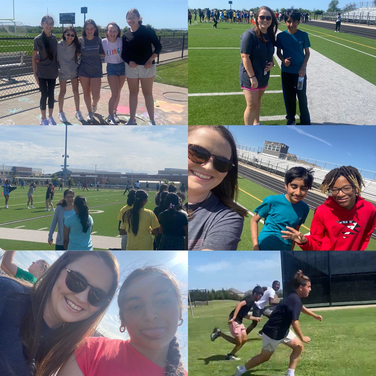 House_B15's tweet photo. What a perfect way to wrap up this school year! @ProsperHaysMS Field day was a success! ☀️🏈💙 https://t.co/gWgk7DZIWQ