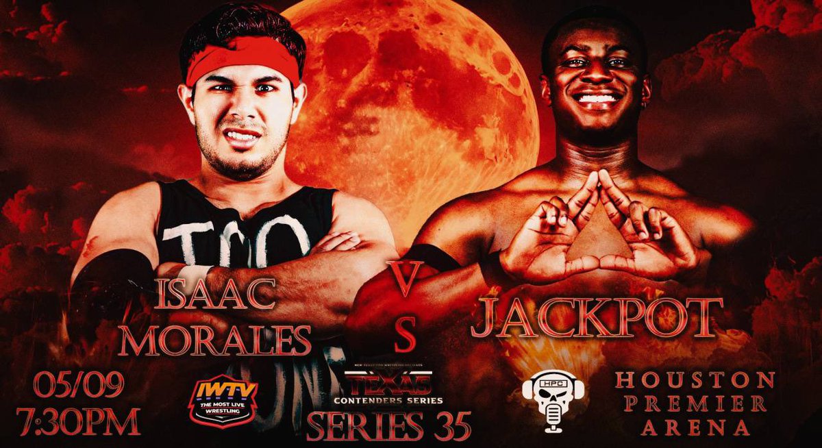 Now On Demand @texascontenders #TCS35 @TooStrongIsaac v @Jackpot_jrock @DemoDiamondpw v @RottweilerJay @FroDaddy94 v @Guardian8th @Chosen_LVJ v @WindDragonDN + @_THE8THDAY @jusxnic_ @KennyKalypso @ohdannyking @itsKCKreme @JakCalloway & more! independentwrestling.tv/player/DBvGbDx…