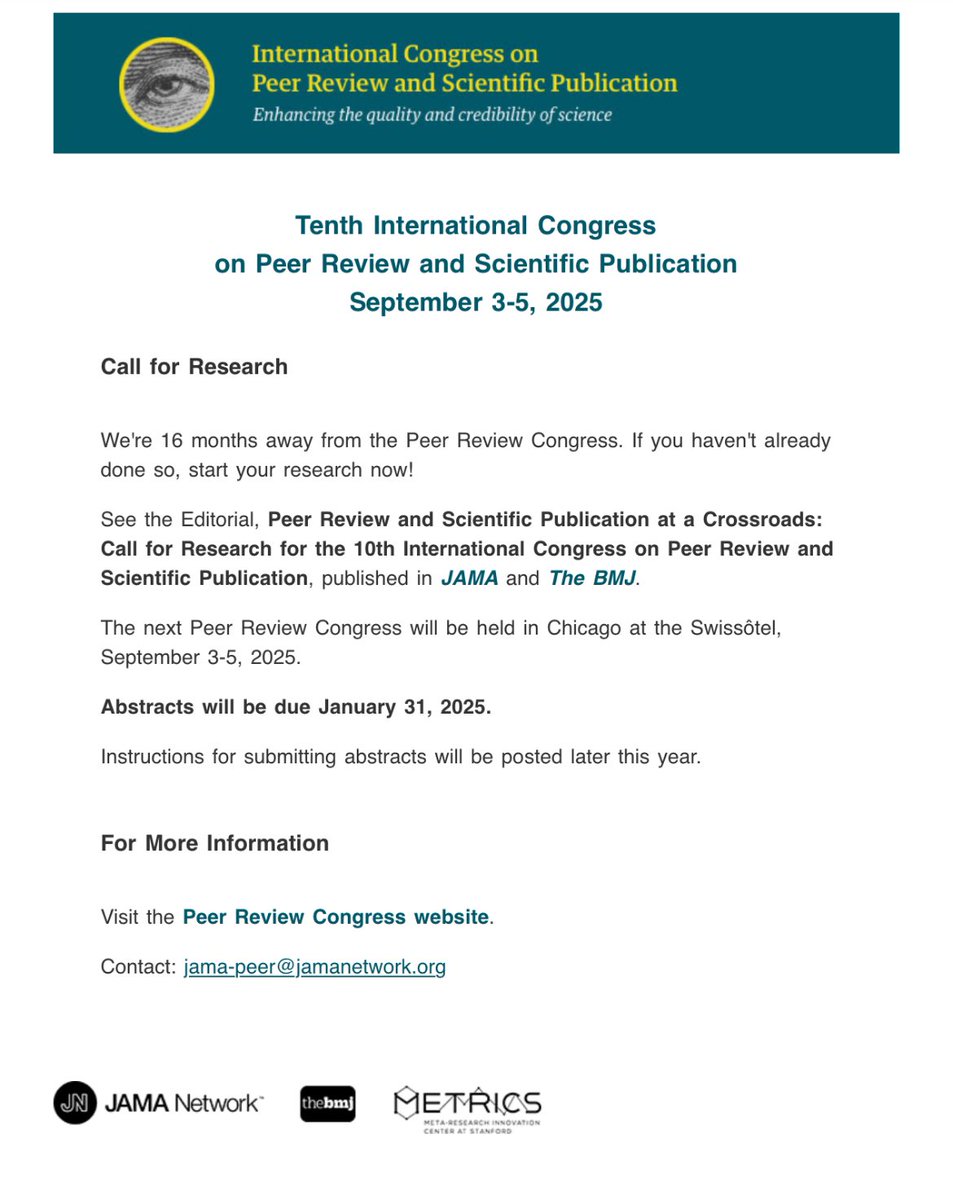 Buy a crystal ball or go to #PRC10 if you want to know the future of peer reviewed publications. How many patient presenters of robust and relevant research will there be? This is a visionary conference like no other. #PatientAuthor #PPI 
@peerrevcongress