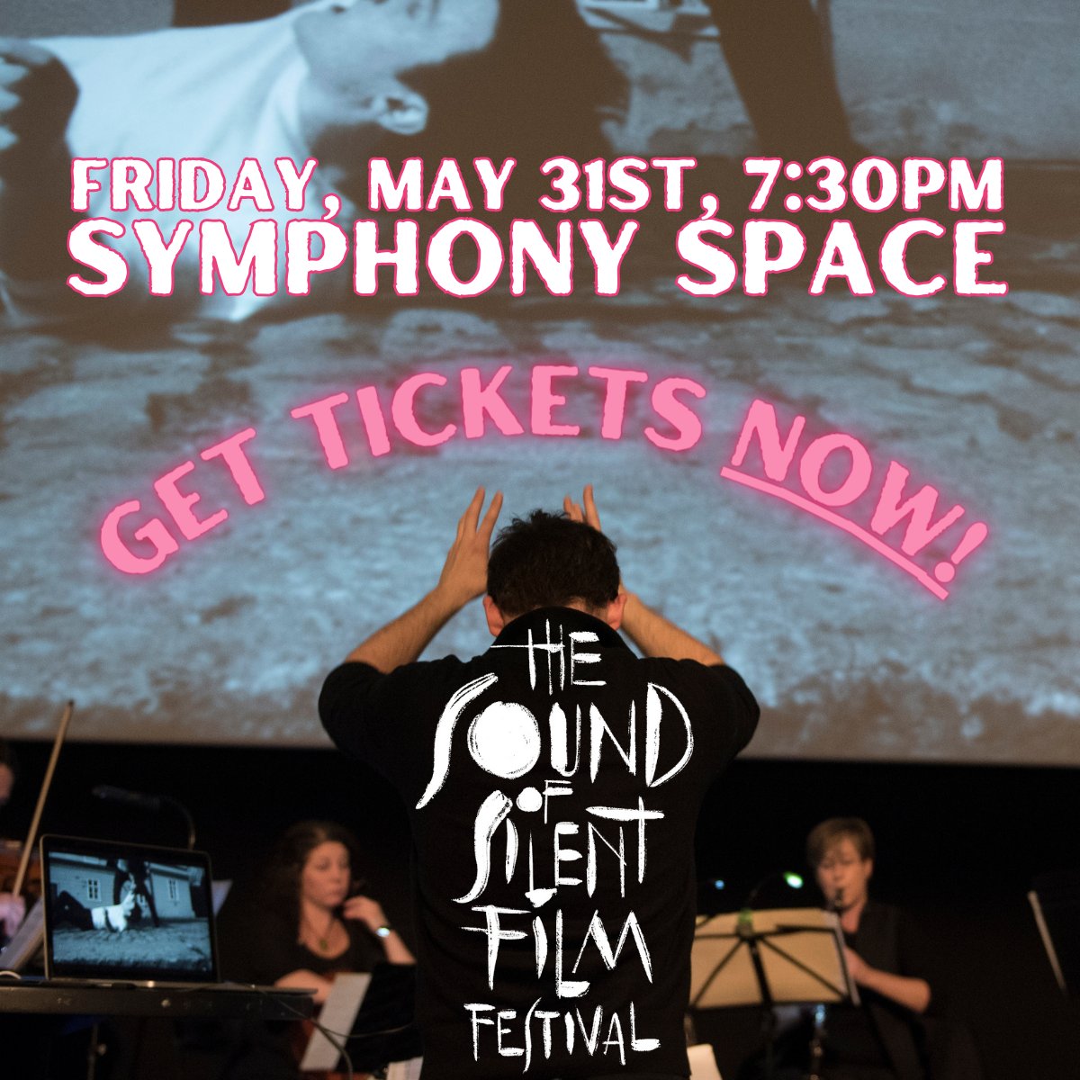 Don't miss the Sound of Silent Film Fest at Symphony Space on May 31st. This year's programming includes 3 comedies, a dramedy, 3 dramas, 3 animated films and an inventive dance film, all with new scores performed live! Enter to win a pair of tickets. t.dostuffmedia.com/t/c/s/147221