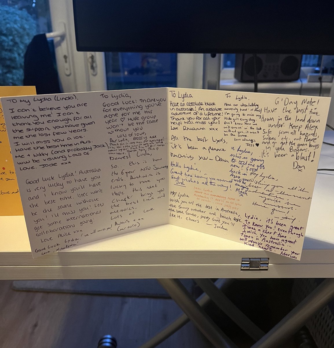 Today was the last at #NTU working in the Hulse lab. 5 years alongside Rich has been a crazy journey, entering as a naive PhD student and coming out a half decent scientist! Thank you ISTeC, great things are to come for SST and I’ll be in Aus cheering you all on! #postdoc #phd