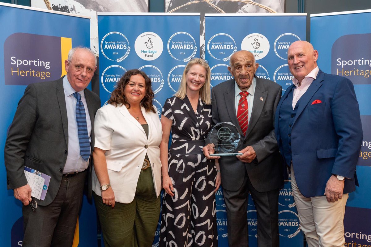 Great News - the Cardiff Bay Rugby Codebreakers statue of Billy Boston, Clive Sullivan and Gus Risman has won the ‘Celebrating Black Sporting Heritage Award’ category at the Sporting Heritage Awards last night.