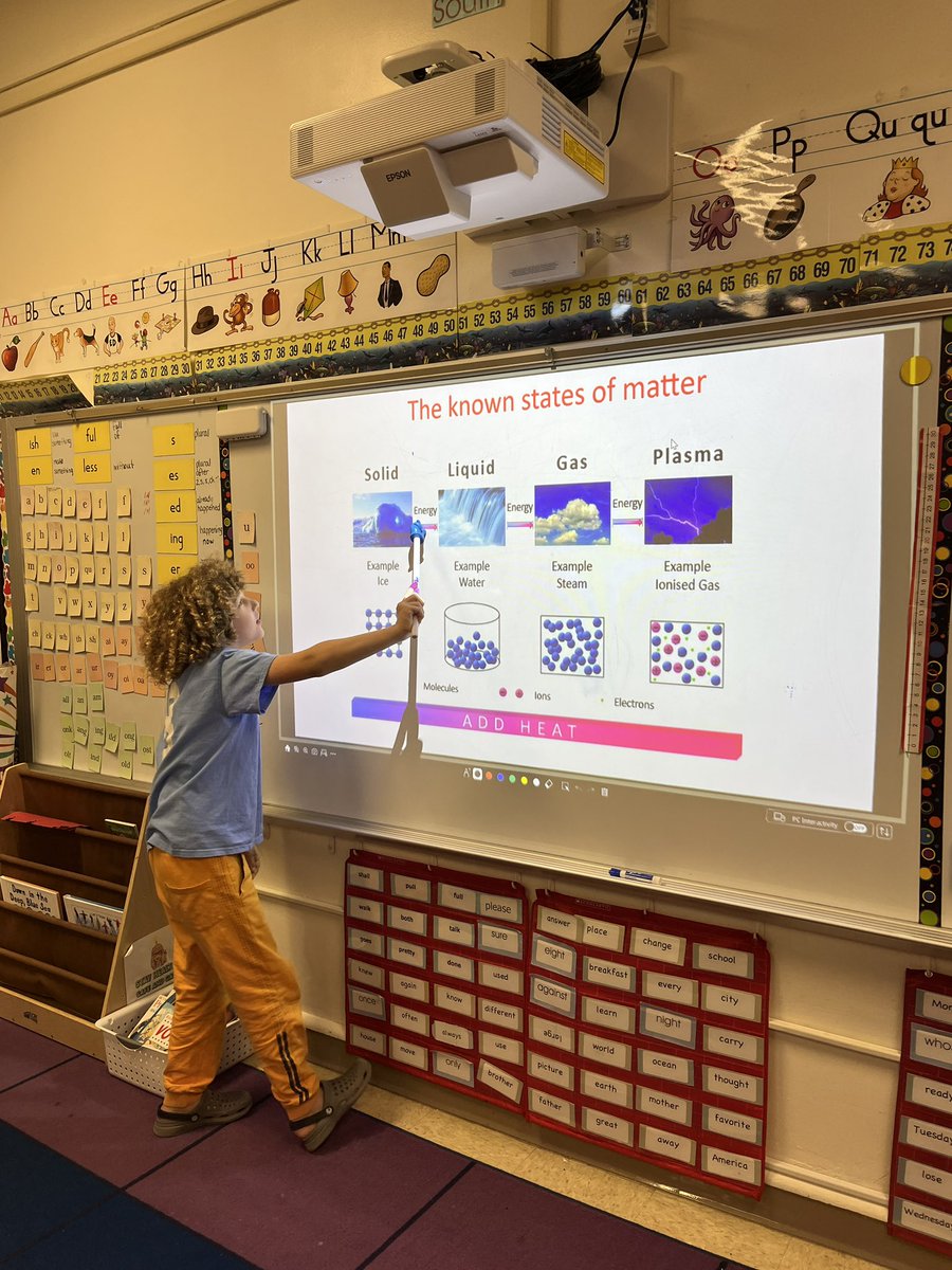 Today we had a special lesson on the fourth state of matter! Thank you for the wonderful presentation! #tgproud #tollgategrammar