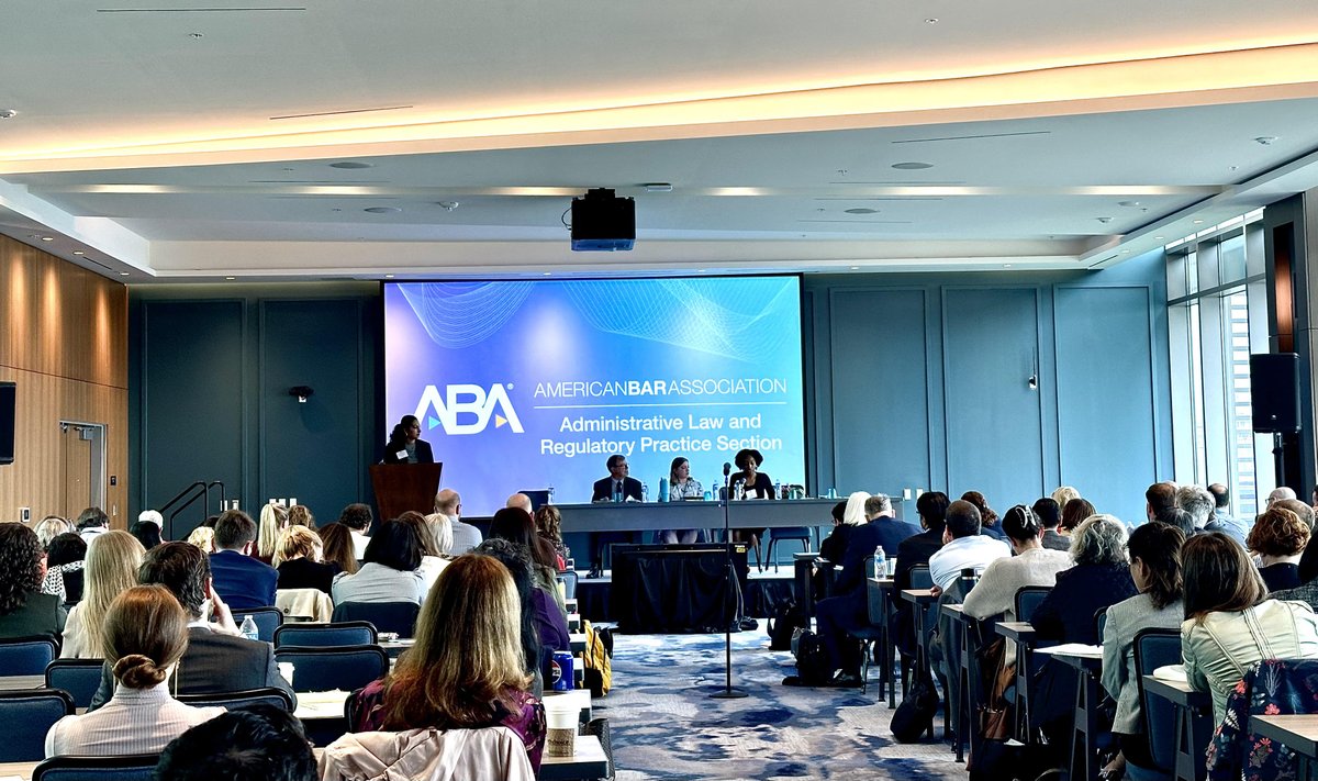 That's a wrap on our 2024 Administrative Law Spring Conference. Thank you for everyone who attended and keep an eye out for details about our upcoming Fall CLE conference!

#administrativeLaw #ABA #law #regulatorypractice #2024conference
