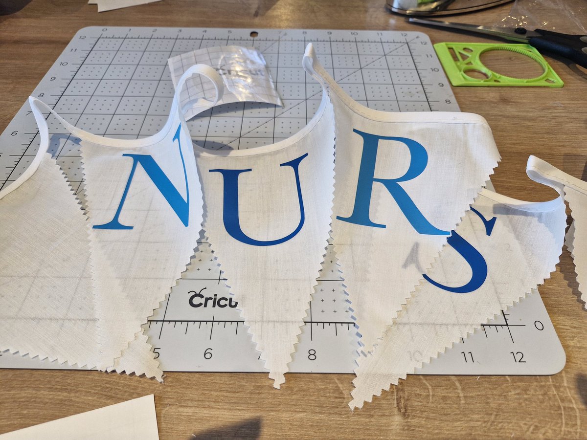 Talented sister in law has helped me create a nurses day banner
