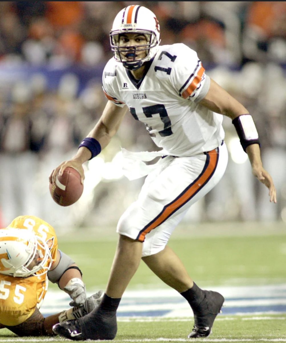 My first Auburn QB that I witnessed playing College Football was @JCam_17 We would have been National Champions in the 2004 season if the BCS hadn't left us out of the National Championship 🏆 Game.