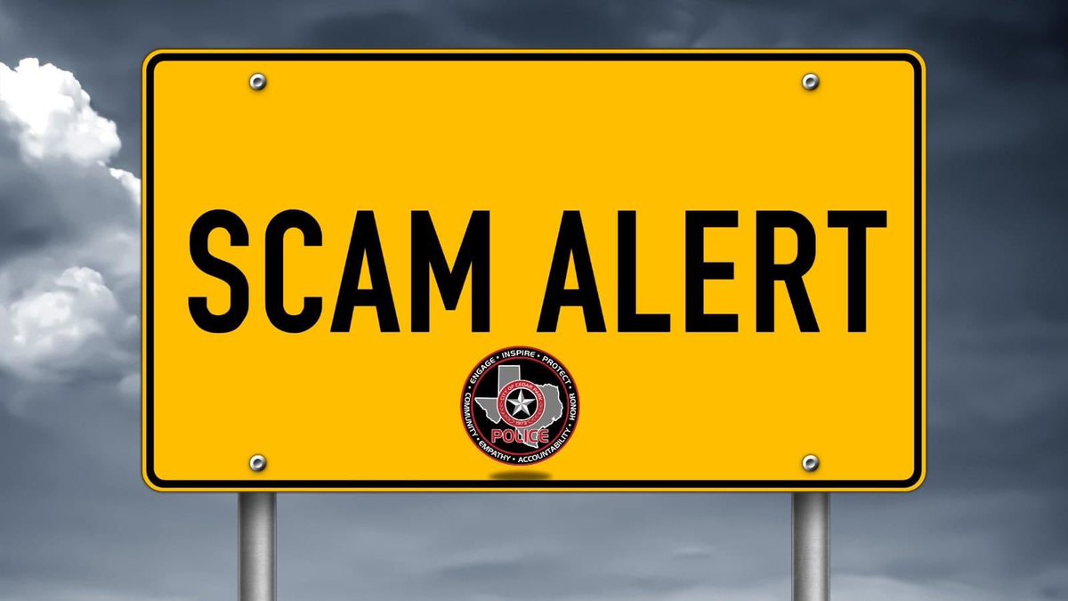 CedarParkPD's tweet image. ⚠️SCAM ALERT⚠️
We have been advised of a scam involving someone calling and impersonating a Cedar Park Police Officer and demanding money.

❌DO NOT FALL FOR THIS SCAM❌

We will NOT call you and we most certainly will NEVER ask for financial information. 
Spread the word!!