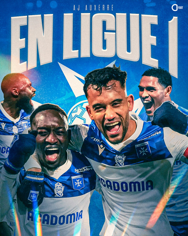 🚨 OFFICIEL ! 𝗟'𝗔𝗝 𝗔𝗨𝗫𝗘𝗥𝗥𝗘 𝗘𝗦𝗧 𝗗𝗘 𝗥𝗘𝗧𝗢𝗨𝗥 𝗘𝗡 𝗟𝗜𝗚𝗨𝗘 𝟭 ! 🔺💙🤍

Les Auxerrois obtiennent par la même occasion le titre de Champion de Ligue 2 pour la deuxième fois de leur Histoire. 🏆