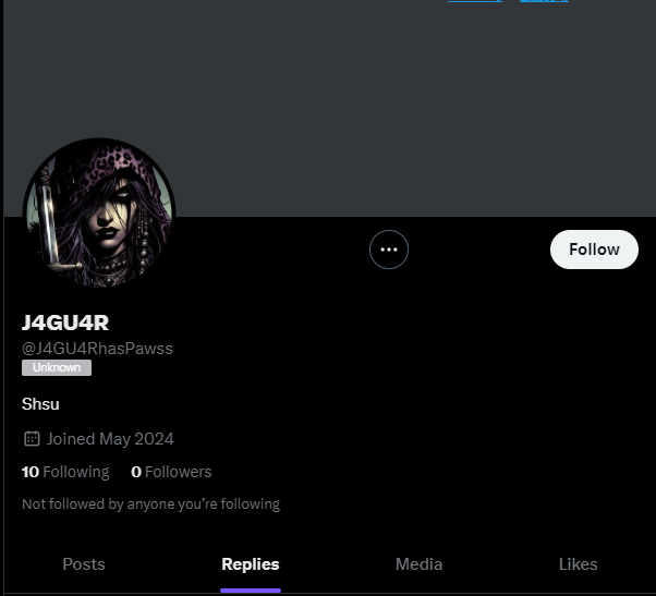 Guys can you report this acc for impersonating me, thanks. @ J4GU4RhasPawss It has 2 s's at the end where i only have 1 and its blocked me