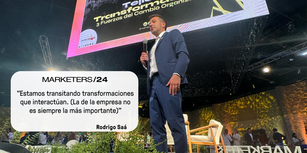 La importancia de ser conscientes de que todos y todas estamos transitando transformaciones 💡 #marketers24