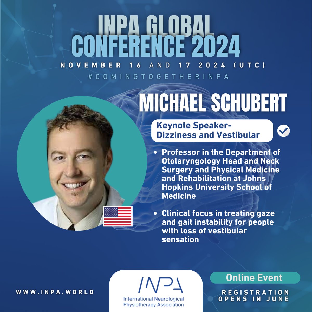First of four keynote speakers for INPA' #Global conference- #watch this space #comingtogetherinpa
