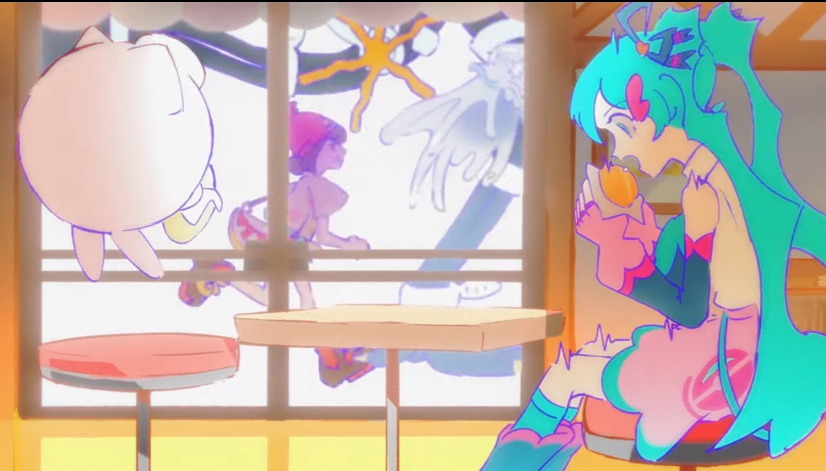 Selene & Hatsune Miku spotted in same shot