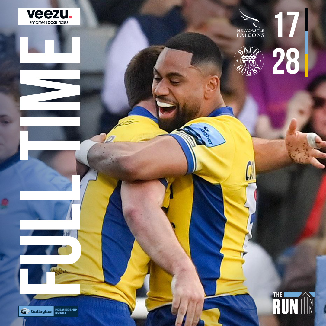 Full time! We take 5️⃣ points home from Kingston Park. @veezugroup