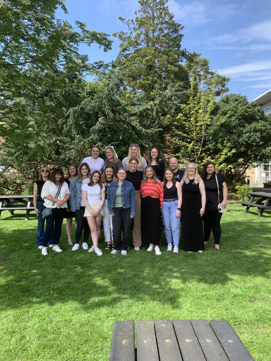 Last day of Uni at  @CumbriaUni with the best bunch of people! So lucky to have spent the last 3 years with this lot and the amazing lecturers!! Roll on the last submissions and graduation🥳🥳 #graduation2024 #newlyqualifiedoccupationaltherapist @OTCumbria