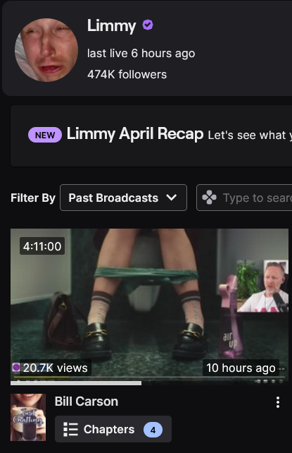 deadmannine's tweet photo. @DaftLimmy Nice VOD thumbnail https://t.co/JWyC6vkMCz