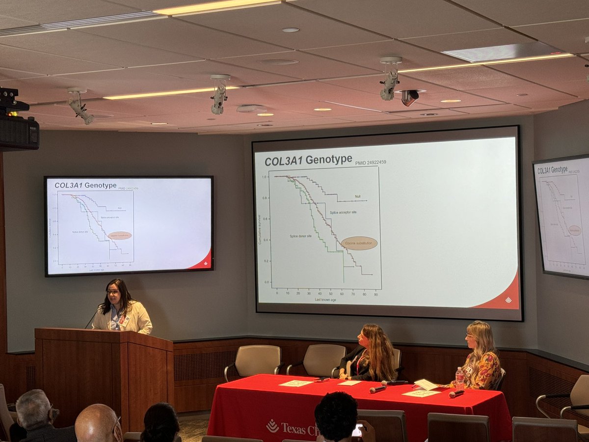 Katie Salciccioli, MD (@drkbsalc) on Twitter photo Genotype matters! Brilliant presentation by Dr. <a href="/SaraStephens29/">Sara Stephens-Novy, PhD, MPH</a> about risk stratification based on both individual mutations and phenotype within the vEDS population <a href="/TCHheartcenter/">TCH Heart Center</a> @ShaineMorris1 Genotype matters! Brilliant presentation by Dr. <a href="/SaraStephens29/">Sara Stephens-Novy, PhD, MPH</a> about risk stratification based on both individual mutations and phenotype within the vEDS population <a href="/TCHheartcenter/">TCH Heart Center</a> @ShaineMorris1