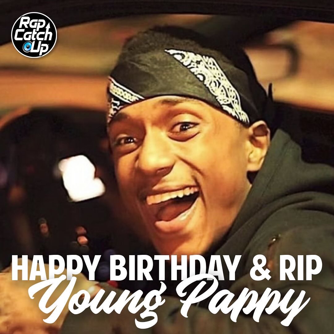 RapCatchUp's tweet photo. Happy Birthday and Rest In Peace to Chicago’s own Shaquon ‘Young Pappy’ Thomas. He would have turned 29 years old today 🎂🕊️ https://t.co/0SzboxLbTc