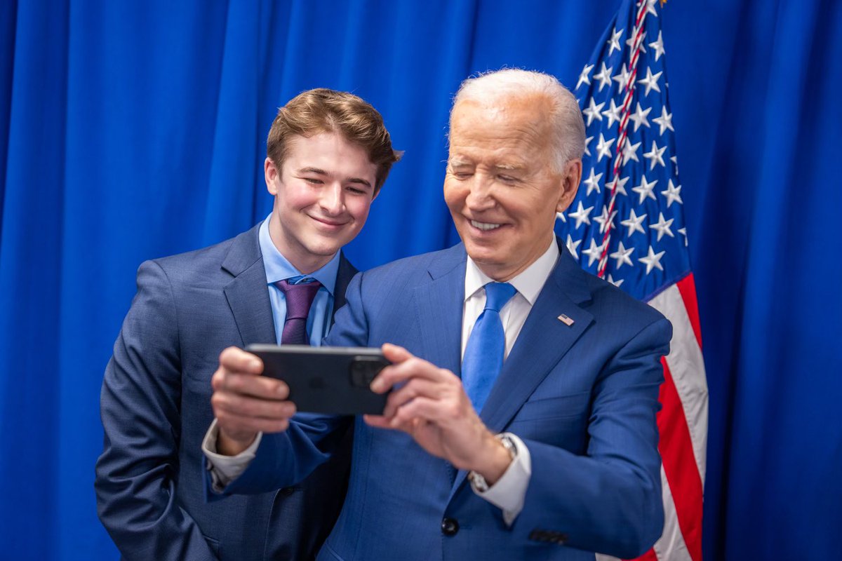 I had the privilege of interviewing President Biden recently. He’s an amazing person who is focused on getting stuff done for the people. His kindness is unmatched. Thank you, Mr. President.