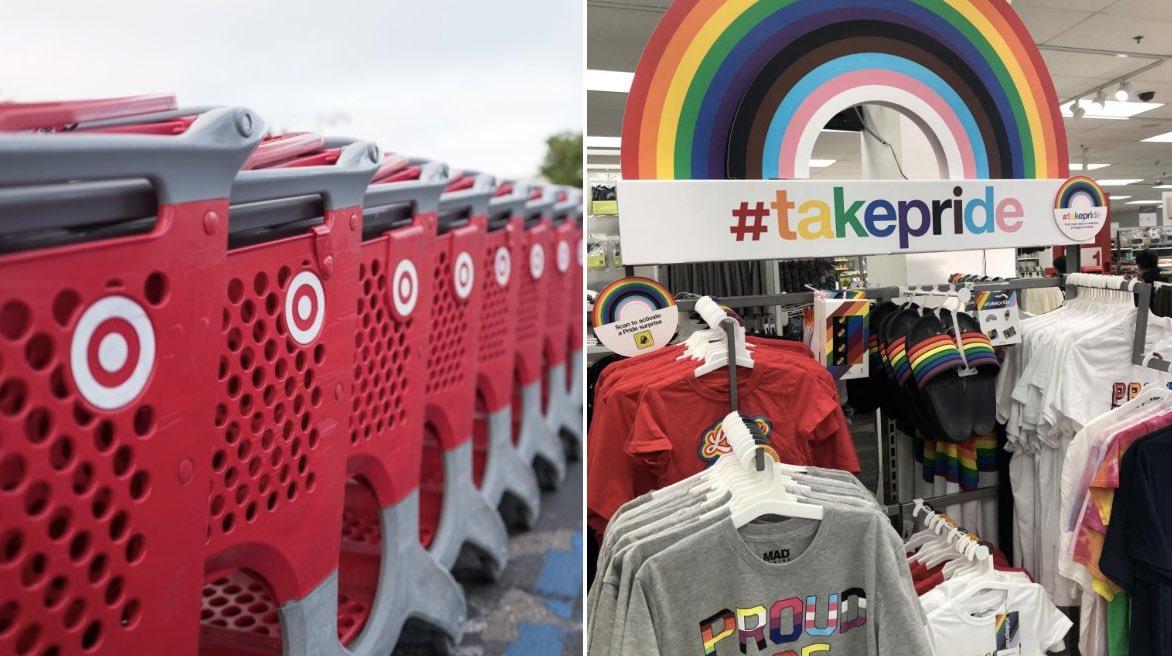 BREAKING: Target has announced it will stop selling its ‘Pride collection’ in most stores after huge backlash over LGBTQ+-themed merchandise, including bathing suits designed for transgender people, harmed sales.