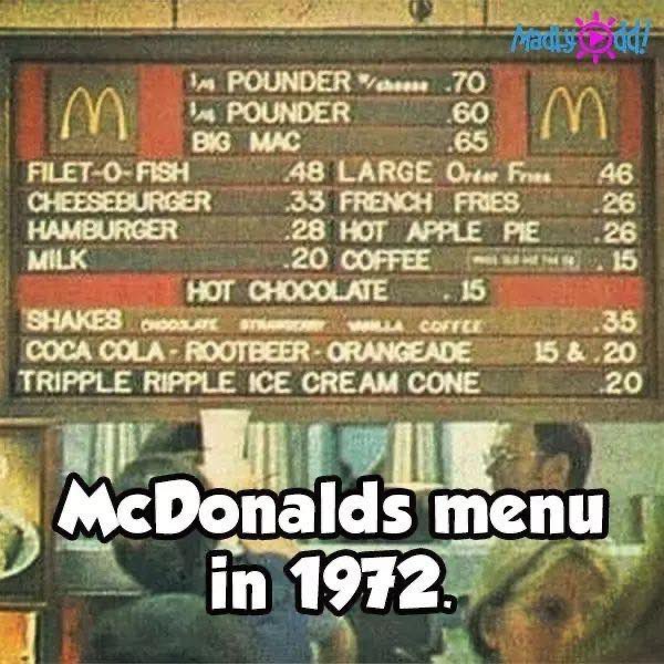 McDonald’s is a good metric to see inflation