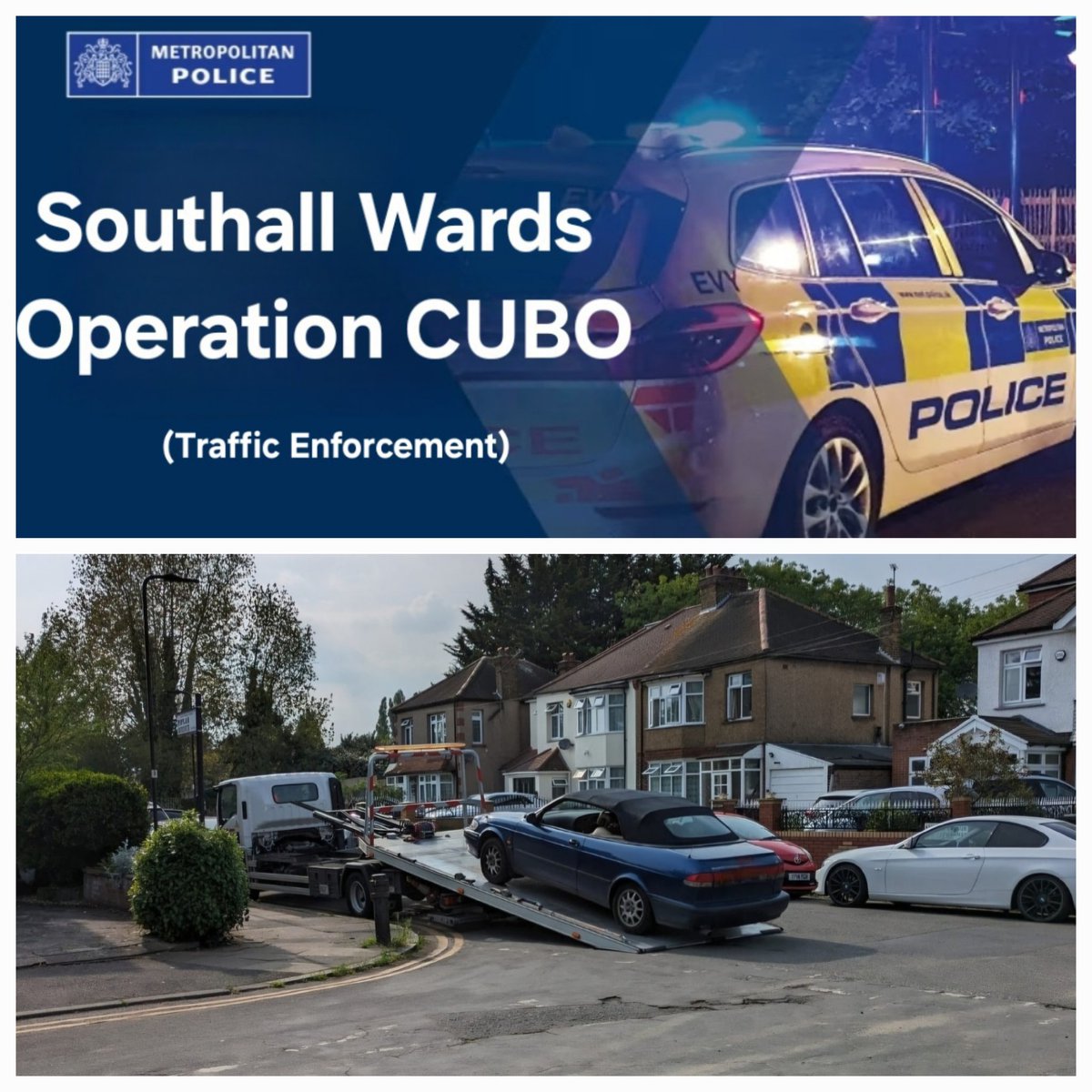 Operation CUBO conducted on Tentelowe Lane

▶️ 1 X Vehicle seized (no insurance)
▶️ 6 X Stop &amp; Search
▶️ 1 X Arrest (wanted for Robbery)
▶️ Large quantity of cannabis &amp; codeine seized 
▶️ PND + Community Resolution issued 
▶️ Multiple road side checks conducted 

#notonourwatch
