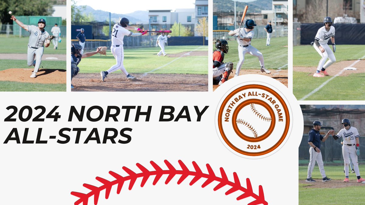 JSBRAVEBSBL's tweet image. We are thrilled to announce Luke Giusto, Ben Sebastiani, Sam Denkin, Everet Johnson, and Coach Tayson will be repping JS for the North Bay All-Star game!

Thanks to @Finkallday for putting this together.  A great way to highlight the great ball being played in the 707 and 415.
