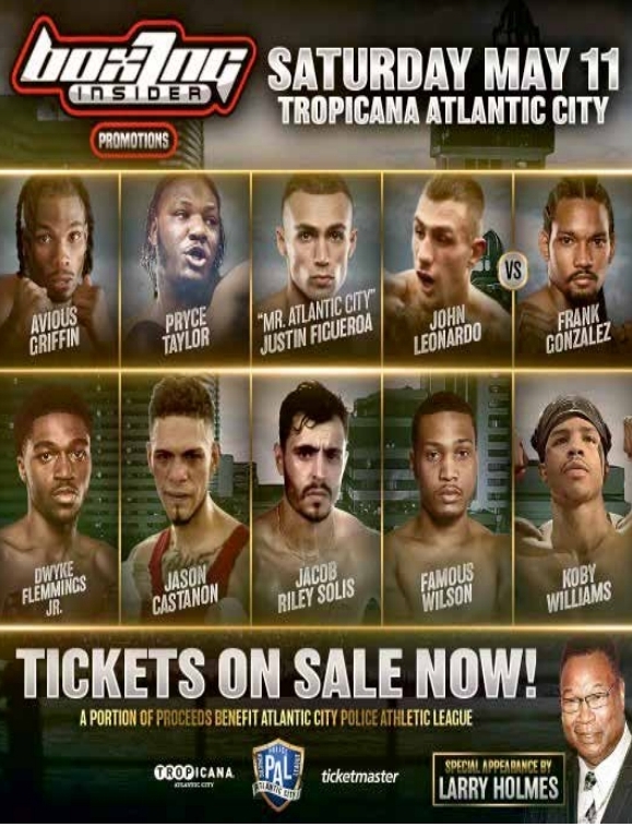 Professional boxing is making a triumphant return to the Boardwalk in Atlantic City on Saturday, May 11 and AC's Justin Figueroa is a headliner. Tickets are now on sale. shorelocalnews.com/boxing-returns…