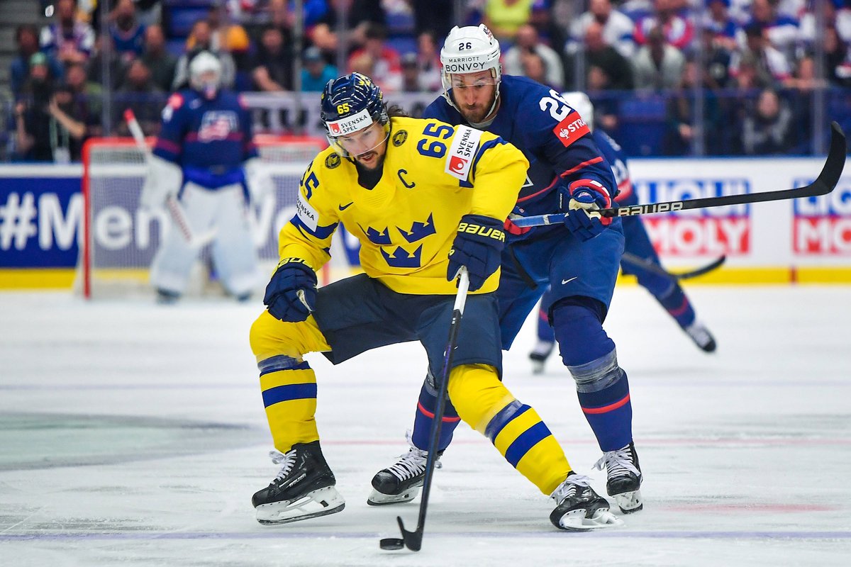 Zviedrija pasaules hokeja čempionātu iesāk ar uzvaru pār ASV. Spēles spilgtākos mirkļus noskaties šeit lsm.lv/article-previe…