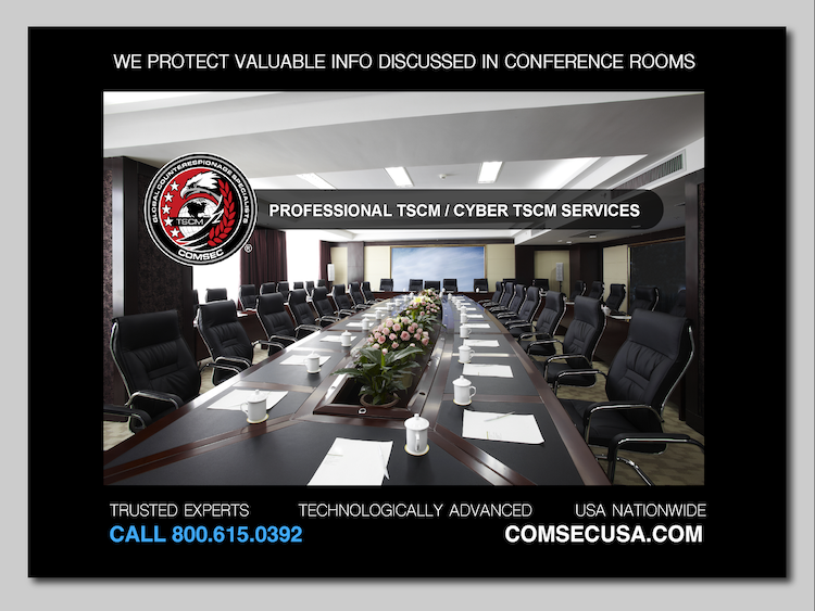 Concerned Your Conference Rooms, Meeting Rooms or Executive Offices Are Targeted for Electronic Surveillance? Our Professional TSCM Bug Sweeps Detect Your Exposures. Learn More: tinyurl.com/48a4n8v2 #businesssecurity #business #securitymanagement #surveillance #riskmanagement