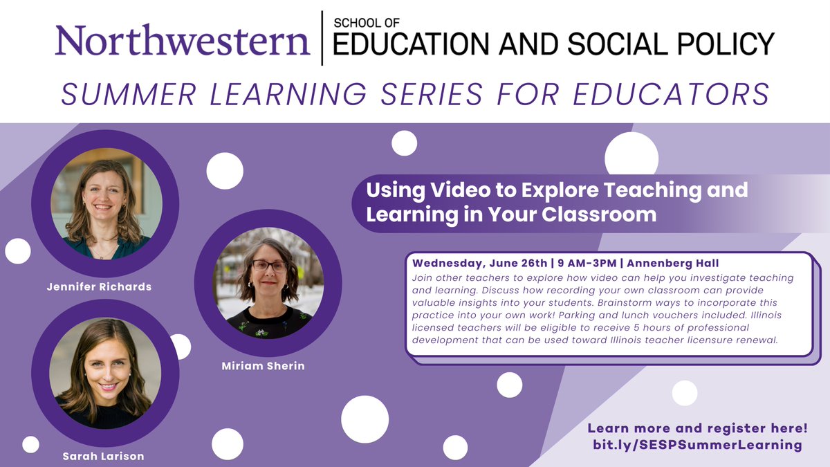 Calling all educators! Dive deep into the power of video in understanding teaching and learning. 🍎 Gain fresh perspectives by recording your classroom interactions and unlock valuable insights into student engagement. Register by June 1st! #IllinoisTeachers #TeacherPD