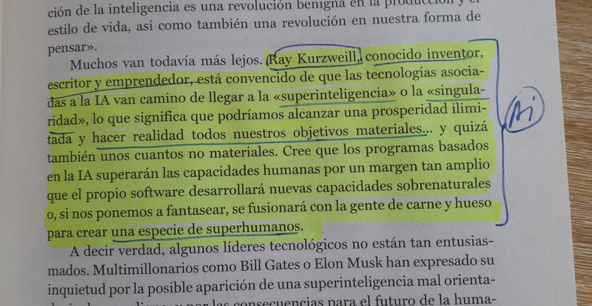 ignaciomonje36's tweet photo. Lo de Kurzweill me hace recordar a #Nietzsche 🤔
Source: #PowerandProgress (Acemoglu, MIT)
#LibrosRecomendados #IAG https://t.co/5PvP0Zn3PS