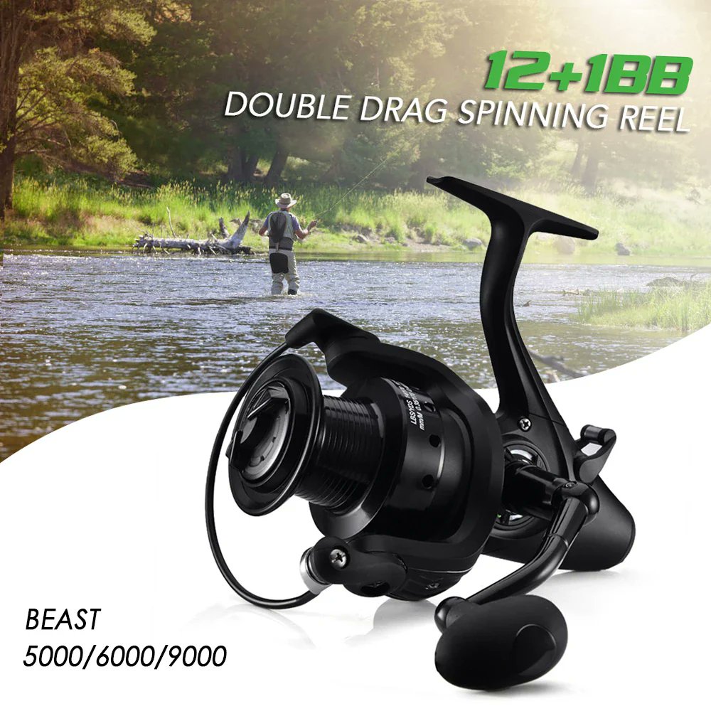 12 1 BB Spinning Reel with Front and Rear Double Drag Carp Fishing Reel brainstormshopping.com/products/12-1-…
this spinning reel delivers silky-smooth operation with every turn of the handle
#spinningreel #fishingreel #BBreel #doubledragreel #carpfishing #saltwaterfishing #freshwaterfishing