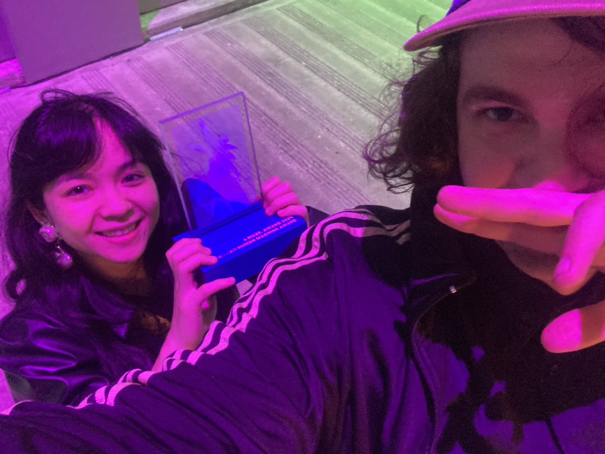 omg ❤️‍🔥 thank you <a href="/AMazeFest/">A MAZE.</a>!! we love this special palace you have created and all the games and people we have encountered! (ben is at his brother’s law school graduation just imagine him here 😱) keep making and playing games everyone! 🦩💕