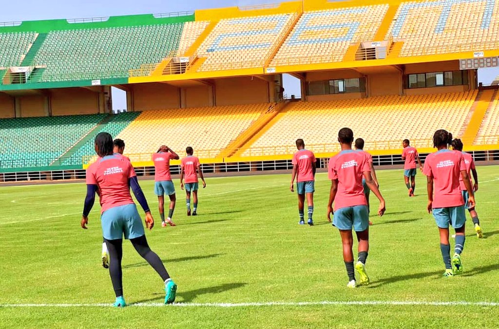 Our Flamingos' had a feel of Stade du 26 Mars 🏟️ in Bamako 📍

#SoarFlamingos| #U17WWCQ| #BUKNGA| @thenff