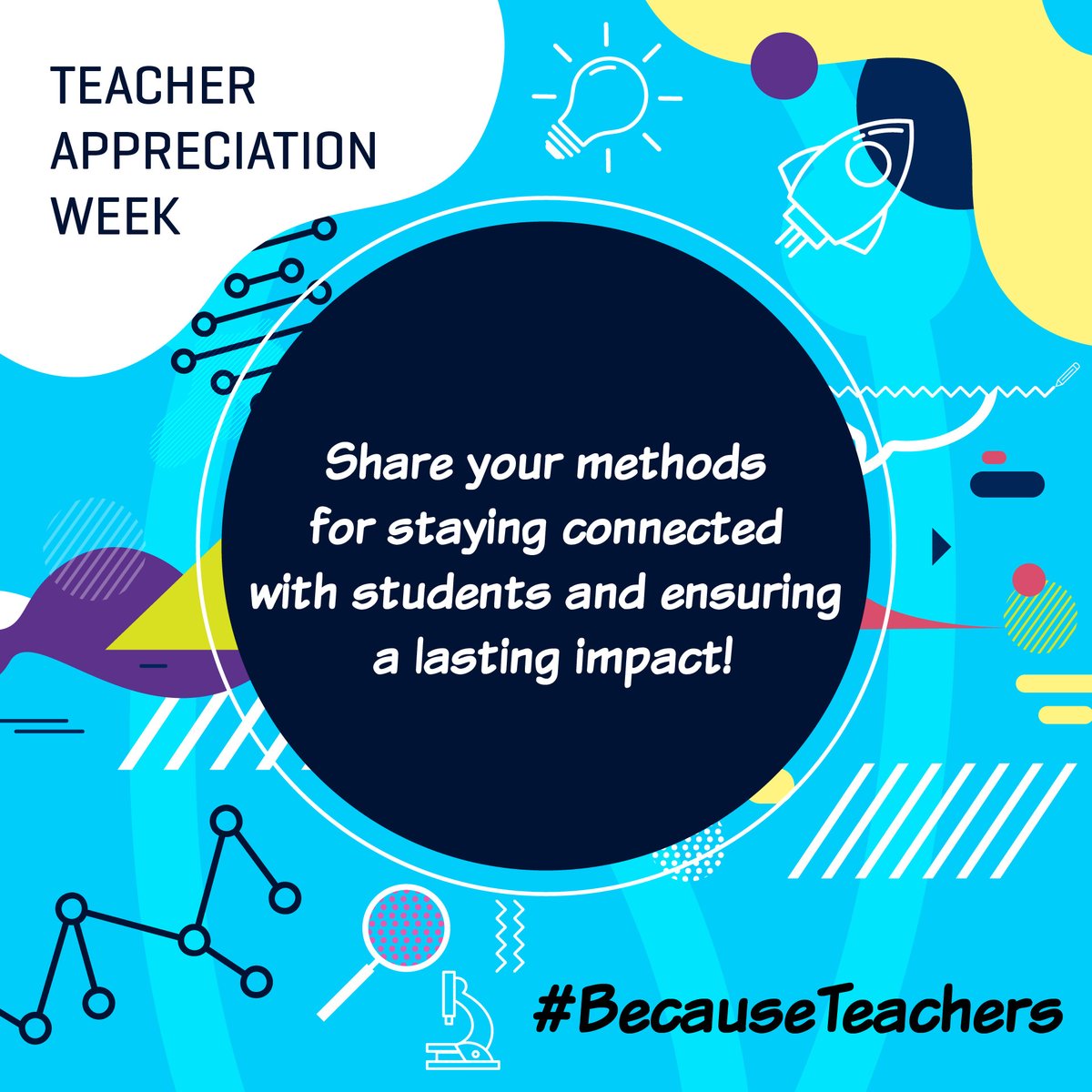 As #TeacherAppreciationWeek draws to a close, our gratitude for teachers remains! Teachers, share your methods for staying connected with students and ensuring lasting impact. Thank you for unwavering commitment and hard work! #BecauseTeachers #NSTA