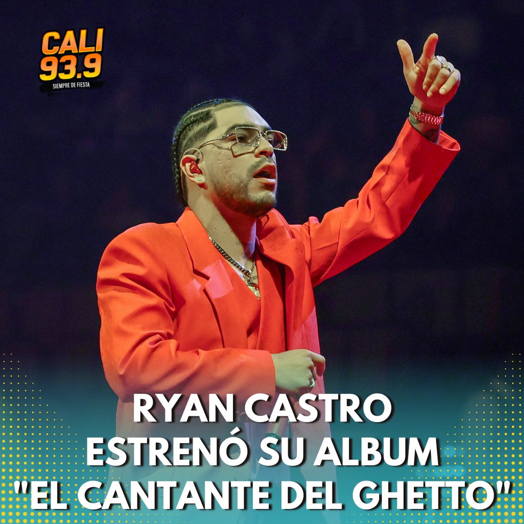 . #ryancastrro premiered his long-awaited album “EL CANTANTE DEL GHETTO” which included 18 songs & multiple collabs with artists like Myke Towers, Peso Pluma, Arcangel, Yandel, and many more🎶😮‍💨🇨🇴 📸: Getty