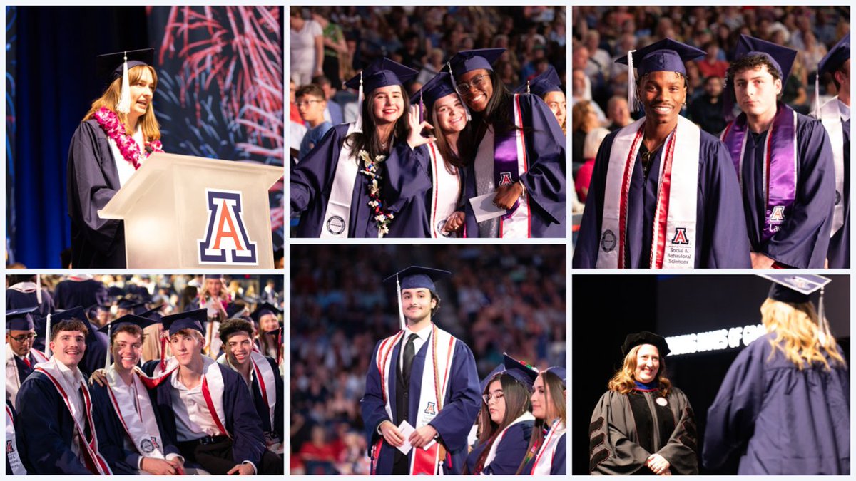 To the SBS Class of 2024: Congratulations on your graduation! As you embark on your next adventure, remember: The secret of getting ahead is getting started. @uarizona