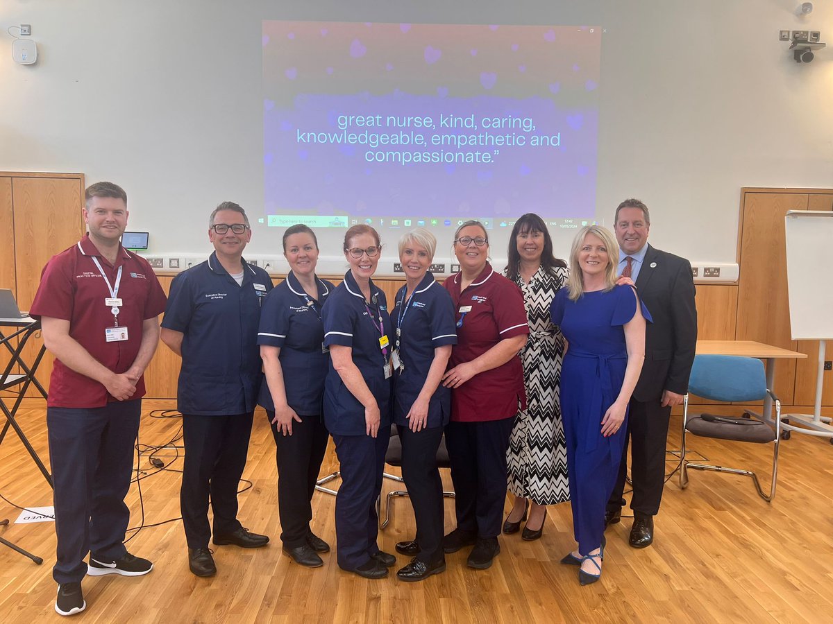 Important day - celebrating nurses & midwives @setrust #IDoTNM24 As professionals that don't usually pause much, it was much needed space to think about: •importance of team •power of collective purpose •good that kind words to each other can do Thanks to all who took part🙌