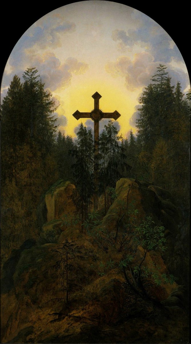 Caspar David Friedrich
Cross in the Mountains, 1822