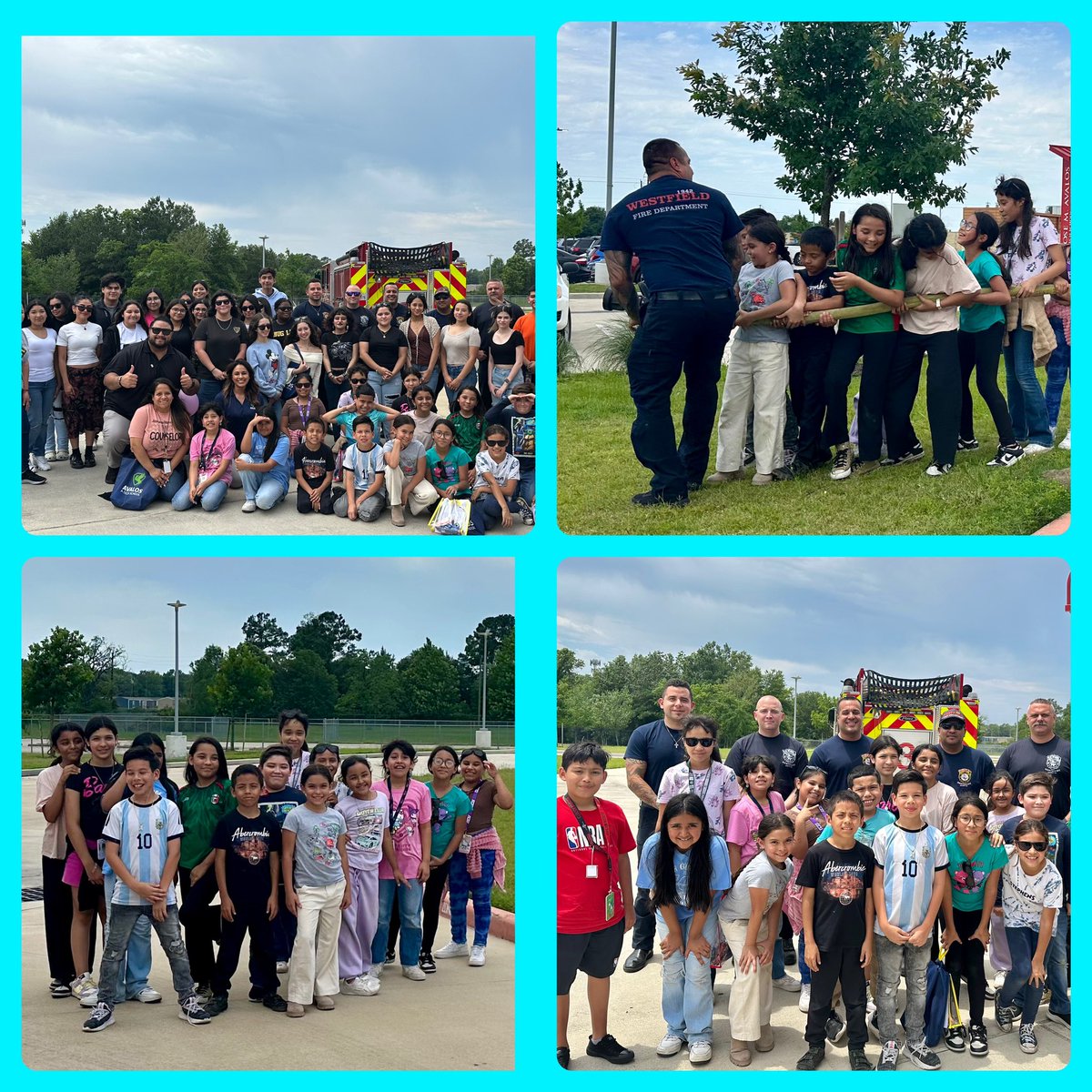 Thank you @AvalosPTECH Big Brothers & Sisters for showing our “Littles” around campus. They loved their gifts & eating pizza with their “Bigs”! What a special treat of learning about fighting fires from firefighters. @Arcos1968 @BenjaminVoss_ @maty_orozco @drgoffney @Miss_MMunoz