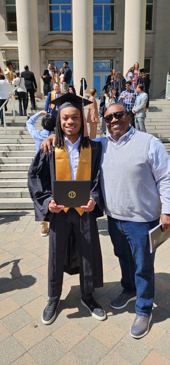 Great day to be a father and a Boilermaker!  Now my oldest is an Alum too!  Proud of you son! Love you. #BoilerUp #OnceAKnight @LifeAtPurdue @PurdueAlumni  @Kings_Schools